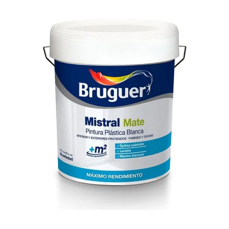 Paint Bruguer 5586672 White 15 L by Bruguer, Wall Paint - Ref: S7905592, Price: 71,80 €, Discount: %