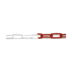 Catena Katiak Rosso Bianco 40 m 6 mm di Katiak, Catene di sicurezza per porte - Rif: S7905611, Prezzo: 210,06 €, Sconto: %