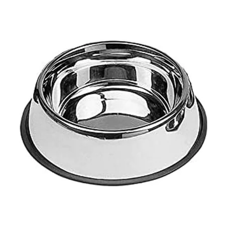 Pet feeding dish Nayeco Stainless steel Metallic (900 ml) (Ø 26 cm) by Nayeco, Bowls - Ref: S7905661, Price: 6,05 €, Discount: %