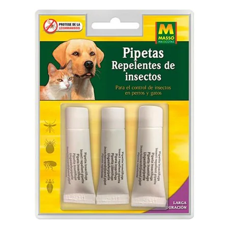 Répulsif d'insectes Massó Pipettes 3 Unités de Massó, Répulsifs pour insectes - Réf : S7905718, Prix : 13,14 €, Remise : %