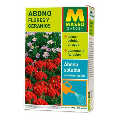 Abono no orgánico Massó Flores Geranio 1 kg de Massó, Abonos - Ref: S7905737, Precio: 12,27 €, Descuento: %