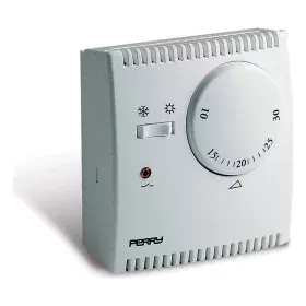 Thermostat Perry 03017 White Analogue by Perry, Thermostats and accessories - Ref: S7905752, Price: 31,79 €, Discount: %