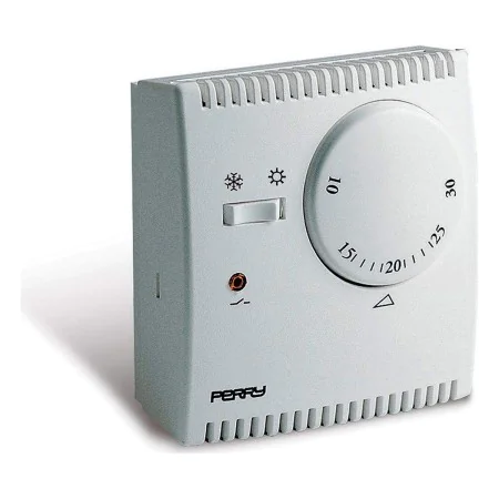 Thermostat Perry 03017 Weiß Analog von Perry, Thermostate und Zubehör - Ref: S7905752, Preis: 31,79 €, Rabatt: %