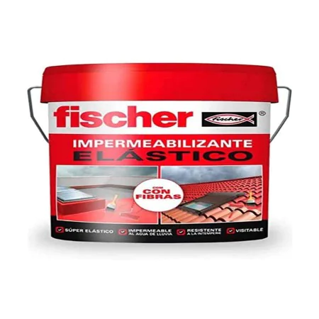 Impermeabilizante Fischer 548713 Multicolor Terracota Plástico 4 L de Fischer, Impermeabilizantes - Ref: S7905773, Precio: 39...