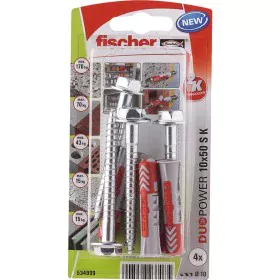 Caixa de parafusos Fischer duopower 4 Peças 10 x 50 mm de Fischer, Parafusos - Ref: S7905787, Preço: 7,39 €, Desconto: %