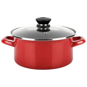 Casserole FAGOR Optimax Red Enamelled Steel (Ø 18 x 10 cm) by Fagor, Casserole pans - Ref: S7905892, Price: 18,34 €, Discount: %