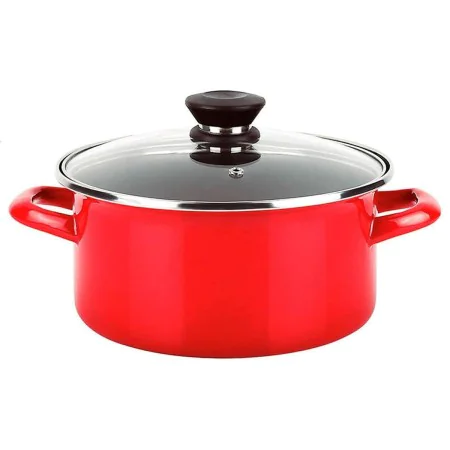 Casserole FAGOR Optimax Rouge Acier émaillé (Ø 26 x 14 cm) de Fagor, Faitouts - Réf : S7905895, Prix : 30,48 €, Remise : %