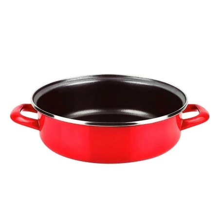 Tartera Fagor Optimax Rojo Acero Esmaltado Ø 24 cm de Fagor, Moldes para tartas y bizcochos - Ref: S7905896, Precio: 18,07 €,...