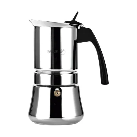 Italian Coffee Pot FAGOR Etnica Stainless steel 18/10 (4 Cups) by Fagor, Stovetop Coffee Makers - Ref: S7905920, Price: 29,40...