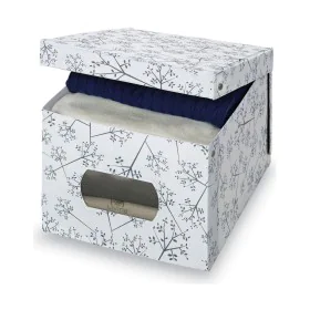 Boîte Multiusage Domopak Living 916050 Blanc Blanc/Gris Carton 42 x 50 x 31 cm de Domopak Living, Boîtes et coffres de rangem...