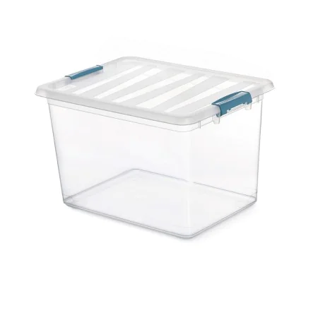 Caixa Multiusos Domopak Living Katla Com pegas Transparente 20 L Polipropileno (39 x 29 x 25,5 cm) de Domopak Living, Caixas ...