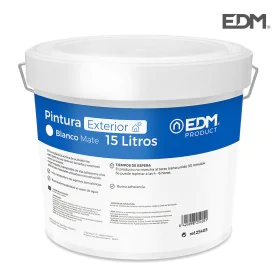 Peinture EDM Blanc Intérieur/Extérieur 15 L 15 L de EDM, Peintures pour bâtiment - Réf : S7906245, Prix : 34,56 €, Remise : %