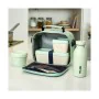 Square Lunch Box with Lid Milan Green 330 ml 12 x 10 x 7 cm Plastic (1 Unit) by Milan, Food storage - Ref: S7906416, Price: 5...