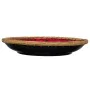 Centro de Mesa Alexandra House Living Negro Rojo Plateado Cerámica 32 x 6 x 32 cm de Alexandra House Living, Artículos para f...