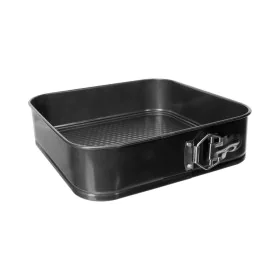 Molde Desmontable 5five Negro Metal 26 x 26 cm de 5five, Moldes para tartas y bizcochos - Ref: S7906751, Precio: 10,56 €, Des...