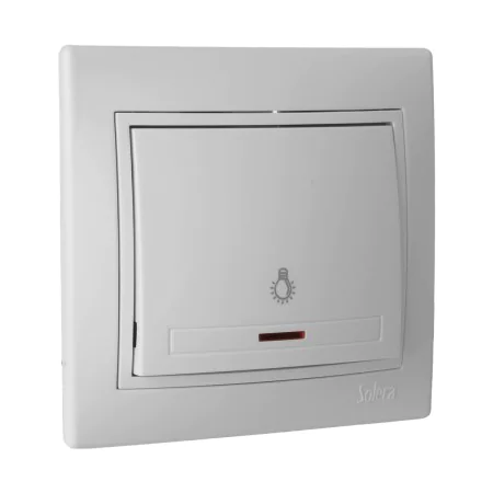 Interrupteur Solera erp04ilu 8,3 x 8,1 cm de Solera, Plaques avec interrupteurs - Réf : S7906887, Prix : 7,64 €, Remise : %