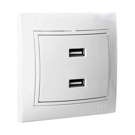 Light switch surround Solera erp2usbu by Solera, Blank Wall Plates - Ref: S7906901, Price: 24,78 €, Discount: %