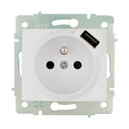 Plug socket Solera erp60fusb European Bipolar White 16 A Embedded, built-in by Solera, Outlet Plates - Ref: S7906916, Price: ...