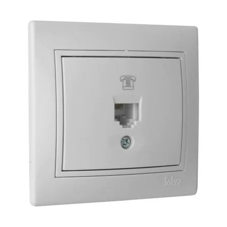 RJ11 Connector Solera erp84u by Solera, Blank Wall Plates - Ref: S7906941, Price: 6,51 €, Discount: %