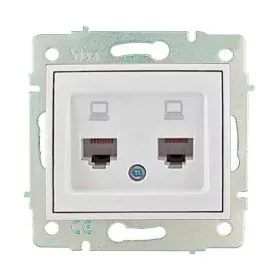 Conector RJ45 Solera erp88/2 de Solera, Placas de pared lisas - Ref: S7906943, Precio: 18,37 €, Descuento: %