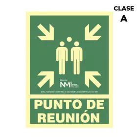 Cartel Normaluz Punto de reunión PVC (22,4 x 30 cm) de Normaluz, Señales de seguridad - Ref: S7907031, Precio: 7,47 €, Descue...