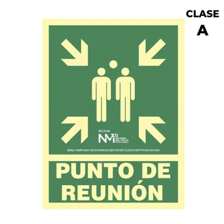 Insegna Normaluz Punto de reunión PVC (22,4 x 30 cm) di Normaluz, Segnaletica antinfortunistica - Rif: S7907031, Prezzo: 7,47...