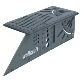 Règle Wolfcraft Angle Têtes interchangeables de Wolfcraft, Règles, équerres et rapporteurs - Réf : S7907192, Prix : 8,07 €, R...