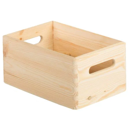 Caja Multiusos Astigarraga Natural Pino (30 x 20 x 14 cm) de Astigarraga, Cajas y arcones de almacenaje - Ref: S7907504, Prec...