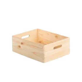 Multi-use Box Astigarraga CBS403023 Natural Pinewood (40 x 30 x 14 cm) by Astigarraga, Storage boxes and chests - Ref: S79075...