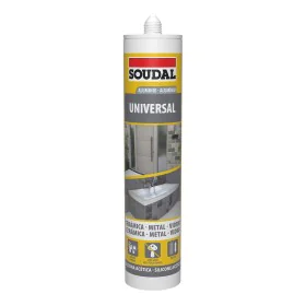 Silicona Soudal 115924 Universal Plateado 280 ml de Soudal, Silicona - Ref: S7907530, Precio: 5,05 €, Descuento: %