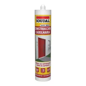 Silicone Soudal 115786 Construction Blanc 290 ml de Soudal, Silicones - Réf : S7907532, Prix : 7,02 €, Remise : %