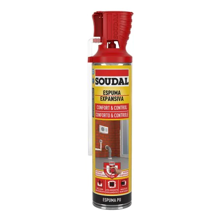 Espuma Soudal Confort & Control 123921 Poliuretano 600 ml de Soudal, Espumas expansivas - Ref: S7907533, Precio: 7,77 €, Desc...