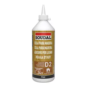 Cola Instantánea Soudal 117835 Madera Blanco 750 gr de Soudal, Colas para madera - Ref: S7907538, Precio: 8,12 €, Descuento: %