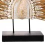 Figura Decorativa Alexandra House Living Negro Natural Madera Hierro Algas marinas Pavo real 53 x 12 x 64 cm de Alexandra Hou...