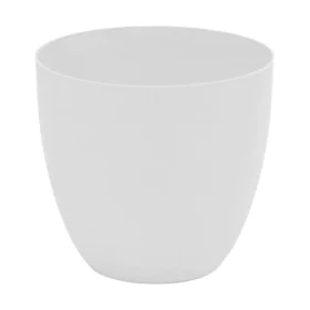 Pot Plastiken Blanc polypropylène (Ø 32 cm) de Plastiken, Pots de fleurs - Réf : S7907632, Prix : 7,95 €, Remise : %