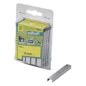 Grampos Wolfcraft 7016000 Nº 053 4000 Unidades de Wolfcraft, Grampos - Ref: S7907661, Preço: 8,55 €, Desconto: %