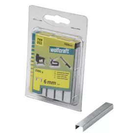 Agrafes Wolfcraft 7026000 Nº 053 2000 Unités de Wolfcraft, Agrafes - Réf : S7907663, Prix : 7,99 €, Remise : %