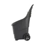 Chariot de Jardin 65 L 87 x 60 x 50 cm Noir polypropylène de BigBuy Garden, Chariots à 2 roues - Réf : S7907832, Prix : 35,96...