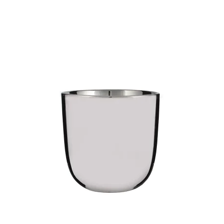 Vaso Mica Decorations Chaz Rotondo Ceramica Argentato (Ø 15,5 x 15 cm) di Mica Decorations, Cachepot - Rif: S7907860, Prezzo:...