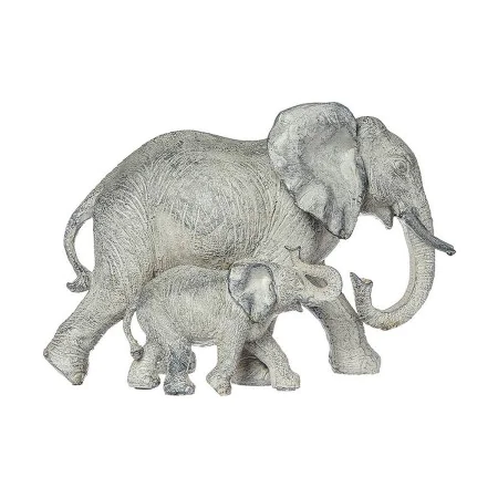 Decorative Figure Atmosphera 15,5 x 22,5 x 12 cm Resin Elephant Multicolour by Atmosphera, Ornaments - Ref: S7907915, Price: ...