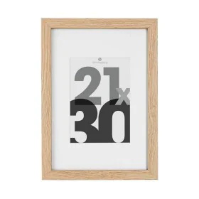 Photo frame Atmosphera Wood Natural (21 X 30 CM) by Atmosphera, Table and wall frames - Ref: S7907917, Price: 10,51 €, Discou...