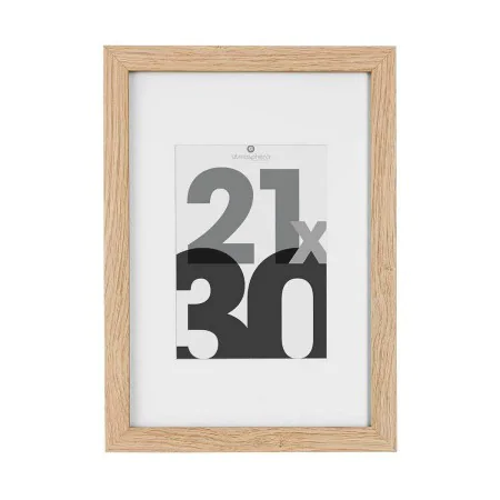 Photo frame Atmosphera Wood Natural (21 X 30 CM) by Atmosphera, Table and wall frames - Ref: S7907917, Price: 10,51 €, Discou...