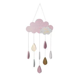 Carrusel para Cuna Atmosphera Nubes Rosa Madera MDF de Atmosphera, Móviles - Ref: S7907956, Precio: 8,80 €, Descuento: %