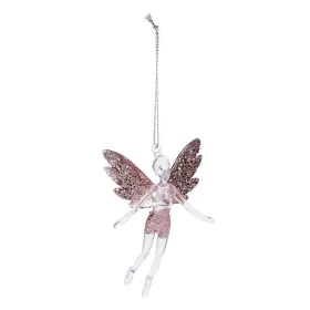 Hanging decoration Christmas Decoration Christmas Tree Pink Angel Plastic 8 x 3 x 13 cm by Christmas Decoration, Christmas - ...