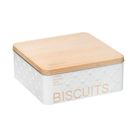 Caja Multiusos Nature Scandi Metal Blanco 500 gr de Nature, Cajas y arcones de almacenaje - Ref: S7908230, Precio: 8,71 €, De...