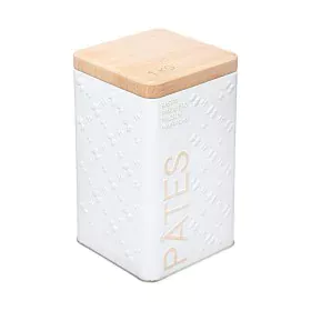 Caja Multiusos Nature Scandi Metal Blanco 500 gr de Nature, Cajas y arcones de almacenaje - Ref: S7908232, Precio: 6,57 €, De...