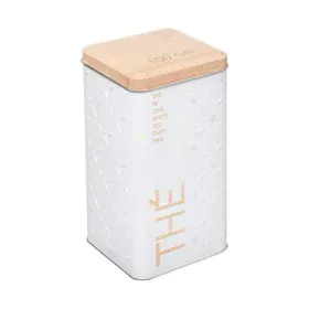 Caja Multiusos Nature Scandi Metal Blanco 100 gr de Nature, Cajas y arcones de almacenaje - Ref: S7908233, Precio: 5,57 €, De...