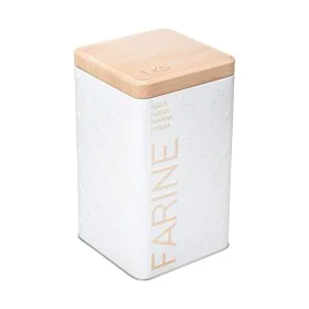 Boîte Multiusage Nature Scandi Métal Blanc 1 Kg de Nature, Boîtes et coffres de rangement - Réf : S7908251, Prix : 7,27 €, Re...