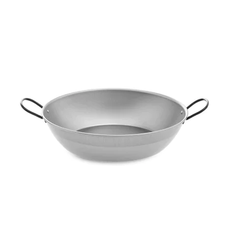 Padella Honda con Manici Vaello Acciaio Lucidato (Ø 34 cm) di Vaello, Padelle universali - Rif: S7908263, Prezzo: 9,34 €, Sco...