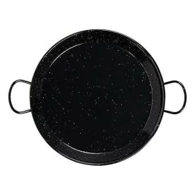 Deep Pan with Handles Vaello Black (Ø 50 cm) by Vaello, Frying Pans - Ref: S7908269, Price: 28,75 €, Discount: %